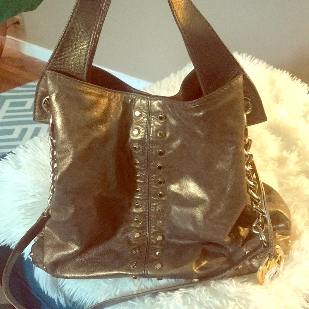 Michael Kors Satchel Metallic